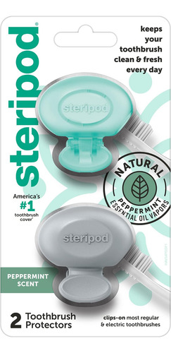 Protector De Cepillo De Dientes Con Clip SteriPod Con Aceite