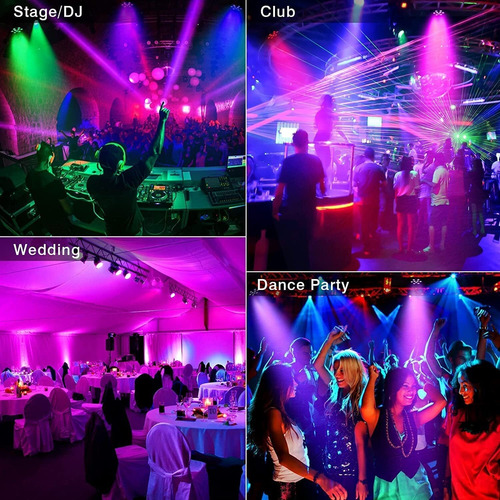 Luz De Cabeza Móvil Rgbw 19x15w Dmx For Eventos Y Bodas