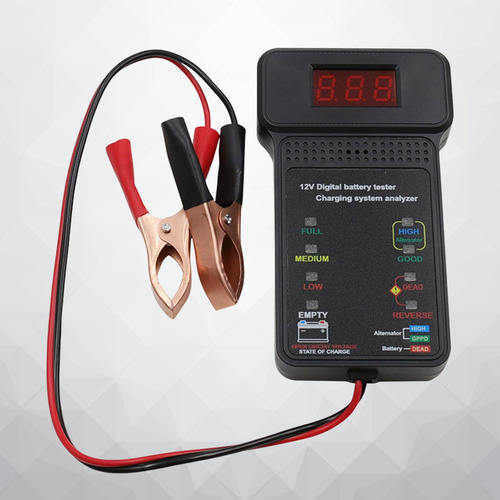 2 Probador De Batería De Coche De 12v Probador De Batería