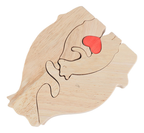 Rompecabezas De Madera Clásico Personalizado De Bear Family