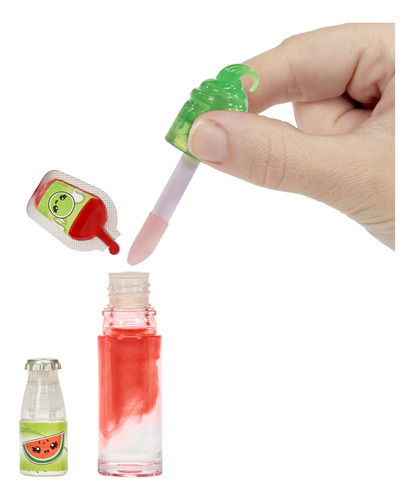 Brilho labial de boneca de melancia Yummiland Maya /H