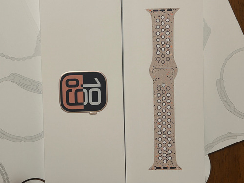 Apple Watch Serie 10 46mm Impecable Rose Gold Silicona Beige Rosa (Usado)