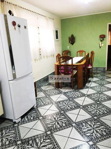 Sobrado Com 3 Dormitórios, 176 M² - Venda Por R$ 660.000,00 Ou Aluguel Por R$ 3.500,00/mês - Jardim Copacabana - São Bernardo Do Campo/sp - So0252