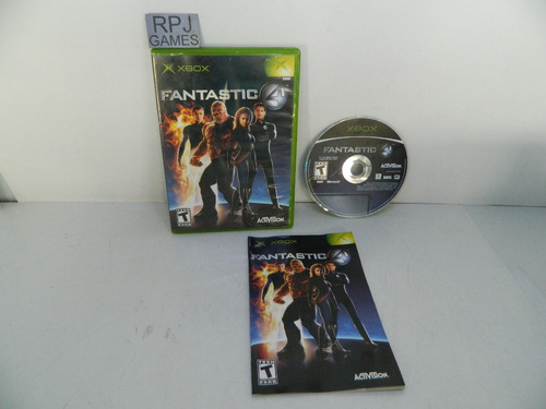 Fantastic 4 Original Completa P/ Xbox 1 Clássico - Loja Rj