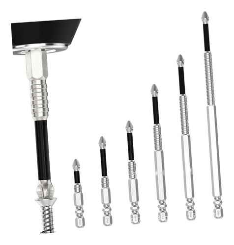 Bits De Intervalo De Chave De Fenda Bits De Impacto 6pcs