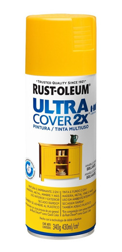 Uc Ultra Cover 2x Amarillo Oro Brill. 340g Spray