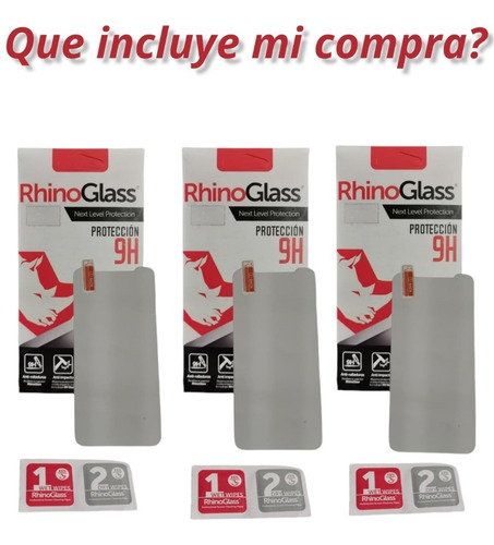 Mica Cristal Templado Iphone 13 Pro Max 3 Pzs Transparente