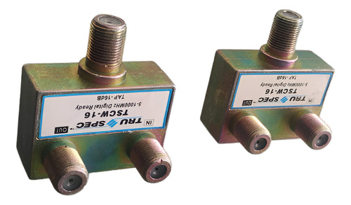 Divisor De Señal Coaxial Truspec 25 Pzas Nvo (Usado)