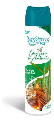 Odorizador De Ambientes Bambu Arboral 180g/400ml Lev&uze