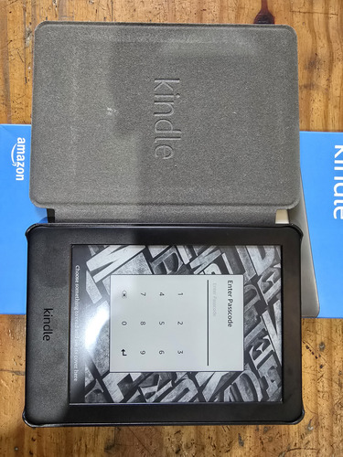 Kindle 10th Generación. 4gb Con Funda , Excelente Poco Uso ! Negro (Usado)
