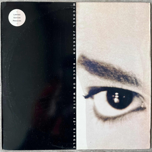 Michael Jackson - Black Or White (12, Single)