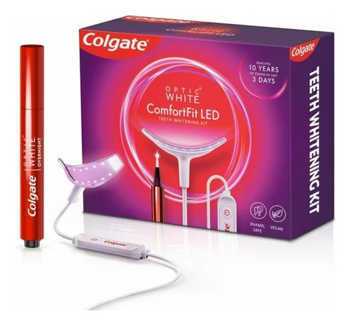 Colgate Optic White Comfortfit Led Teeth Whitening Kit