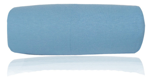 Lençol Berço Anti Alergico C/ Elastico Bebe Enxoval Infantil Cor Azul