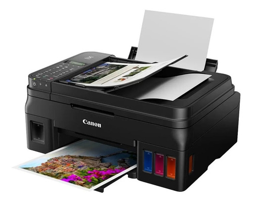 Imagen 4 de 5 de Impresora Multifuncional Canon G 4110 Tinta Continua Oficio