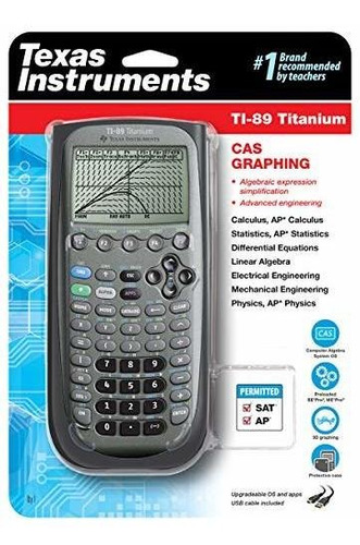 Calculadora Gráfica De Titanio Ti-89 De Texas Instruments (p