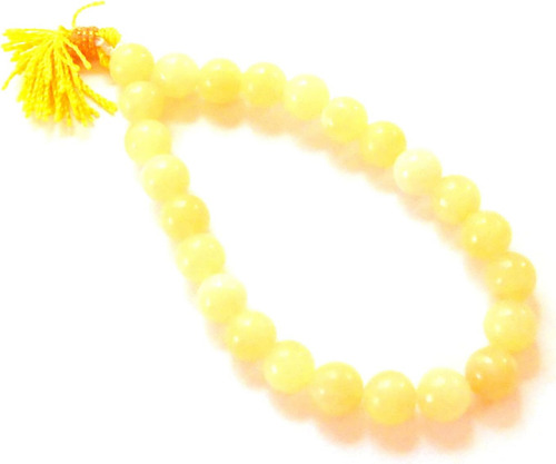 Pulsera Earthegy Yellow Calcite Mala Power