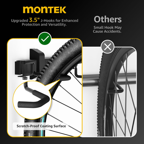 Soporte Para Guardar Bicicletas Montek Enhanced Para 4 Bicic