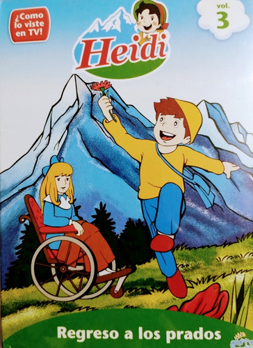 Infantil Dvd Nuevo Dibujos Animados Heidi Vol.3 -3capitulos