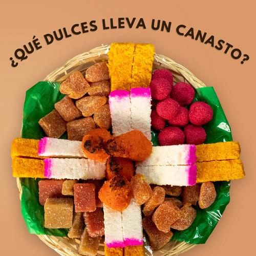 Canasta Surtida 1kg Dulces Regionales Colima - Envío Gratis