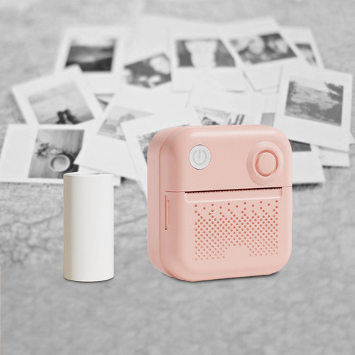 Impresora Térmica Portátil Mini Impresora De Rosa