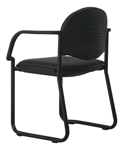 Silla Fija Apilable Trineo Oficina Tapizada Tisera Cods36
