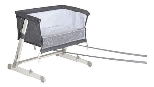 Imagem 3 de 4 de Berço Portátil Co Sleeper Lettino Cinza Galzerano Dzieco