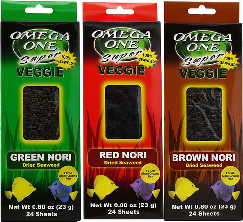 Omega One Super Seaweed Ferma De Pescado Multicolor 24ct. 3
