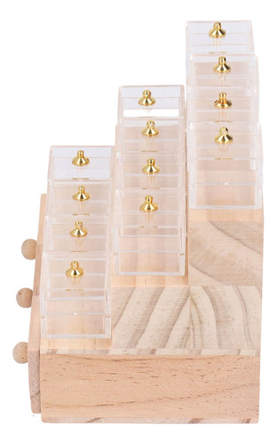 Vitrina De Caramelos Dollhouse, De Madera, Realista, En Mini