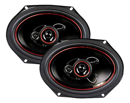 Altavoz De 6x8 Pulgadas Y 300 Vatios De 3 Vías Csl6803...