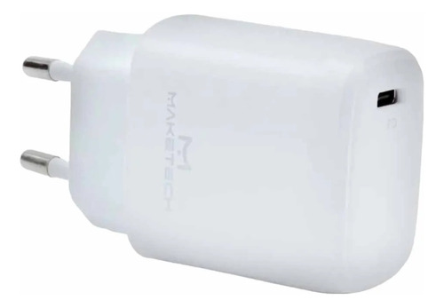 Carregador Tomada Usb Pd + Qc Cm-133qp Maketech Cor Branco