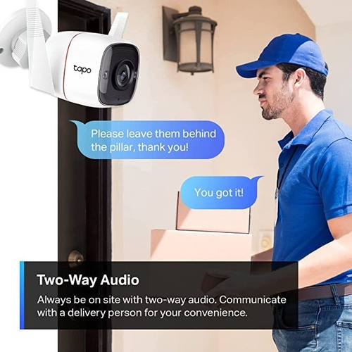 Cámara Tapo C310 Wi-fi De Seguridad Para Casa