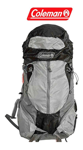 Imagen 4 de 8 de Mochila Coleman Tolima 60l Black 70x38x21