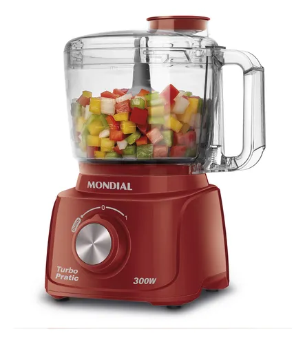 Mini Processador Turbo Pratic Mondial 300W MP-16-R