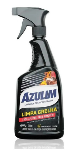 Limpador Desngordurante Limpa Grelha Air Frayer Azulim 500ml
