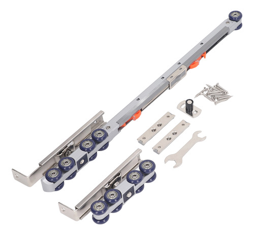 Carrito Elevador De Ruedas Corredizo 8 80 Kg Con Rodamiento