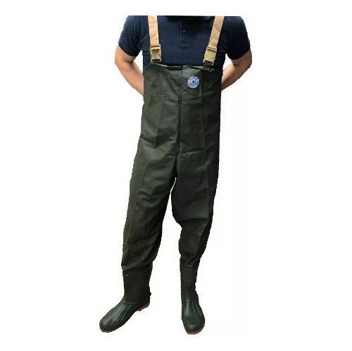 Wader Mameluco De Pesca Con Botas En Pvc