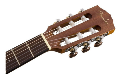 Imagen 7 de 10 de Guitarra Criolla Clásica Fender Cn-60s Cuerda De Nylon