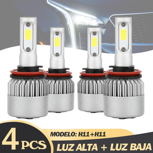 Para Cadillac 8000lm Luz Alta Y Baja Kit Faros Auto Led