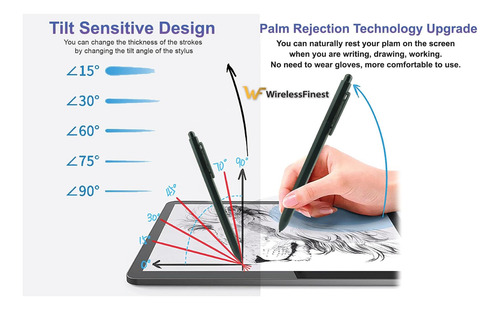 Emr Stylus Con Lápiz De Borrador Para Notable 2 Bolígrafos +