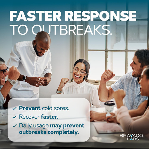 Suplemento Bravado Labs Hrprx Outbreak Support 120 Cápsulas