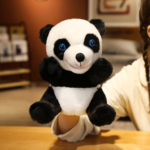 Marioneta De Mano De Peluche Con Forma De Burro, Cordero, Pa