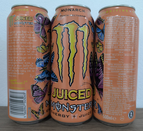 Monster Energy Monarch Holanda Llena Lata