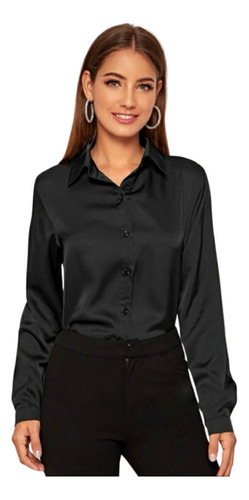 Blusa De Vestir Formal Con Decorado Para Dama Para Trabajar