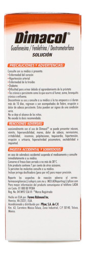 Dimacol Pediátrico Solución Caja Con Frasco Con 60ml