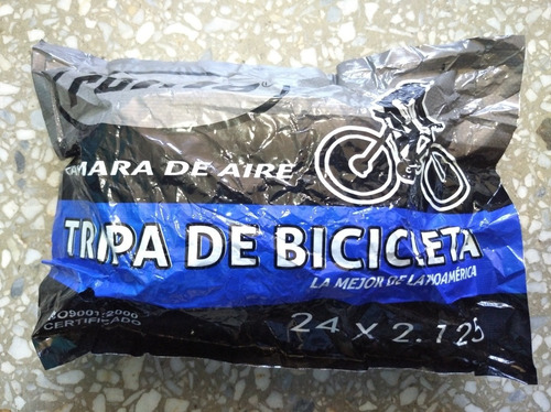 Imagen 1 de 2 de Tripa Para Bicicleta Rin 24 (d/v)