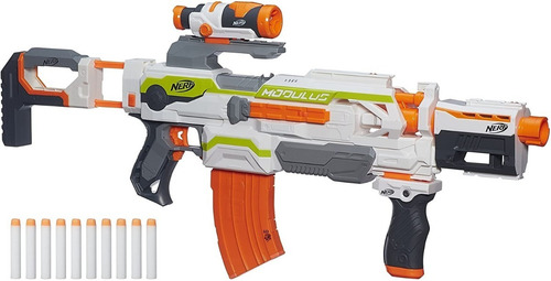 Imagen 1 de 2 de Pistola Nerf N-strike Modulus Ecs-10