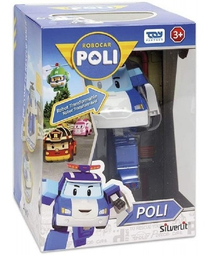 Imagen 2 de 2 de Robocar Poli Vehículo Transformable 83171