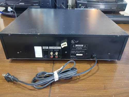 Cd Player Sony Cdp - C 515 Carrossel Funcionando Preto (Usado)