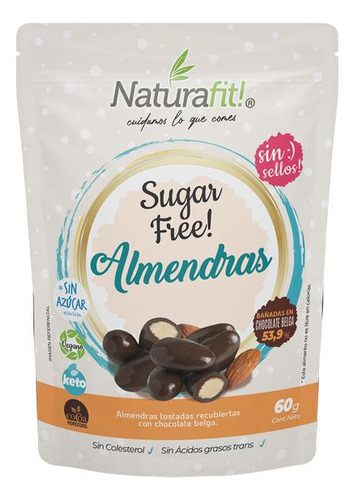 Naturafit Almendras Cacao 60g.