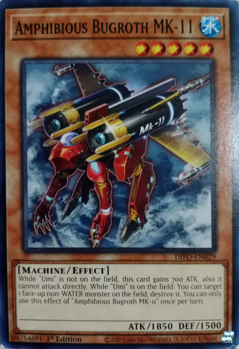 Yugioh Amphibious Bugroth Mk-2 Difo-en029 1st Edition